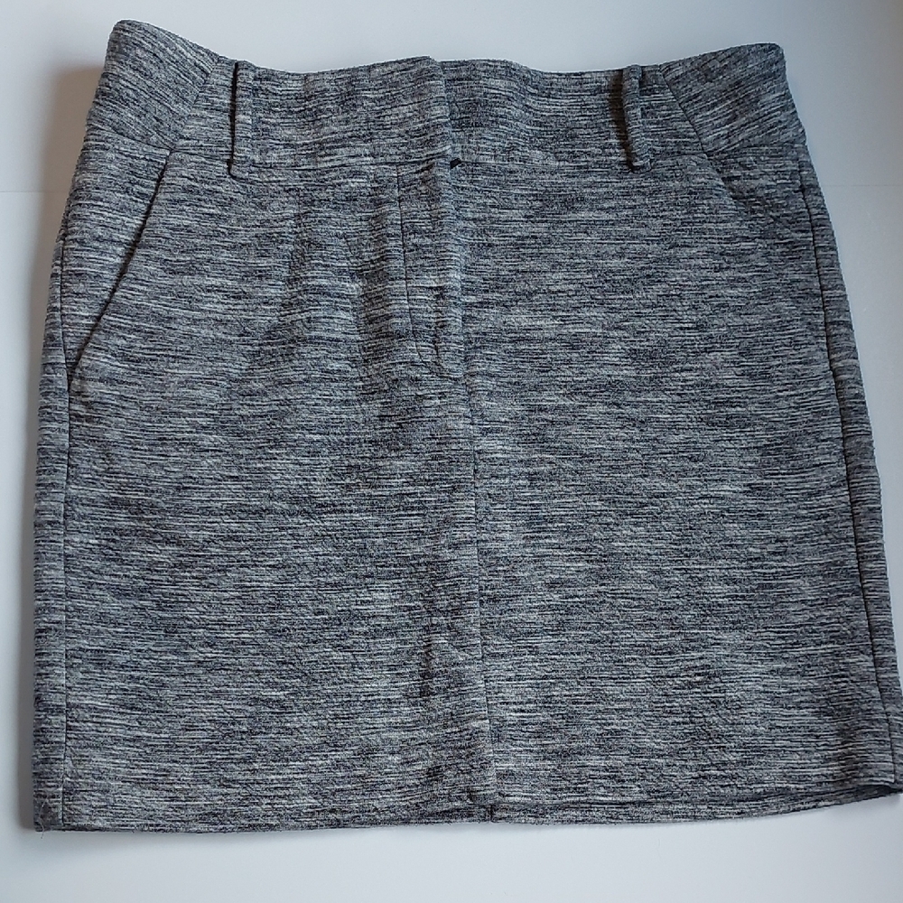 LOFT Charcoal Skirt